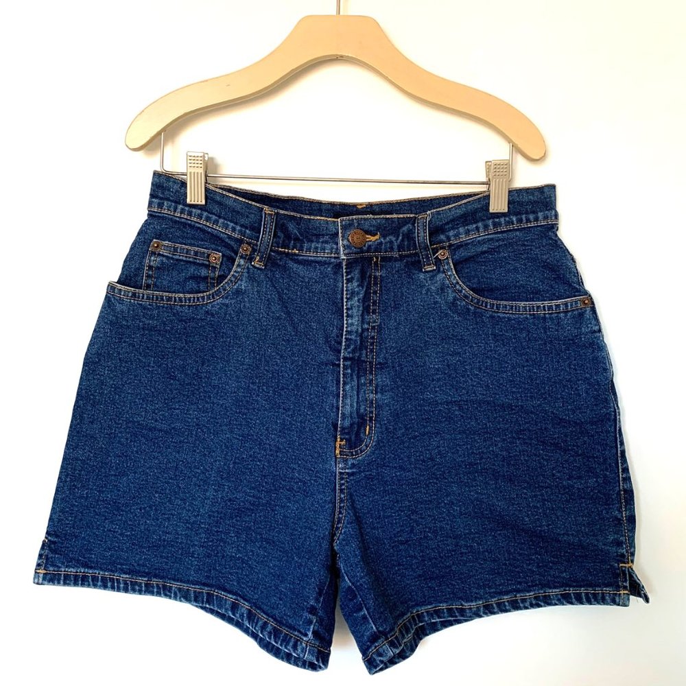 Bill Blass Denim Stretch Shorts